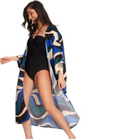 Iris Midi Cover Up Kimono
